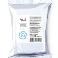 Сахарная мастика Топ Декор, голубая, 600гр - купить в магазине КондитерХауз Сахарная мастика Топ Декор, голубая, 600гр