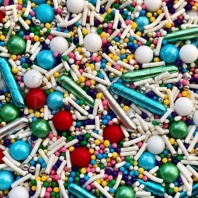 Кондитерская посыпка MIXIE Хлопушка с конфети, 50 гр