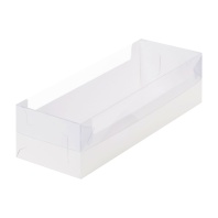 Коробка для рулета Белая 300х110х80 мм