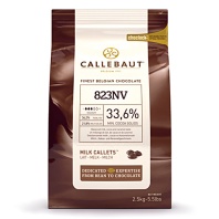 Шоколад Callebaut молочный 33,6%