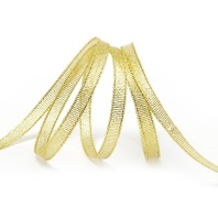 Лента порча золотая 6 мм - купить в магазине КондитерХауз Лента порча золотая 6 мм