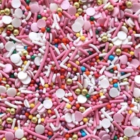 Кондитерская посыпка MIXIE Земфирная малышка, 50гр - купить в магазине КондитерХауз Кондитерская посыпка MIXIE Земфирная малышка, 50гр