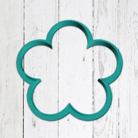 Форма для пряников Цветок 5 лепестков, 7см