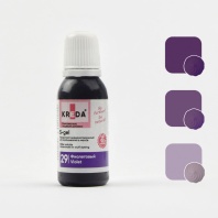 Краситель KREDA S-gel водорастворимый Фиолетовый краситель концетрат, 10мл - купить в магазине КондитерХауз Краситель KREDA S-gel водорастворимый Фиолетовый краситель концетрат, 10мл