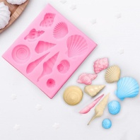 Силиконовый молд Ракушки 7,7×7×1,5 см - купить в магазине КондитерХауз Силиконовый молд Ракушки 7,7×7×1,5 см