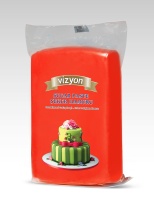 Сахарная мастика Polen Vizyon красная, 500гр - купить в магазине КондитерХауз Сахарная мастика Polen Vizyon красная, 500гр