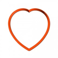 Форма для пряников Сердце, 11см