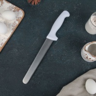 Нож для бисквита с зубчиками 30 см - купить в магазине КондитерХауз Нож для бисквита с зубчиками 30 см