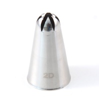 Кондитерская насадка 2D закрытая звезда