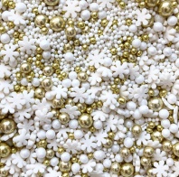 Кондитерская посыпка MIXIE Золотая зима, 50 гр