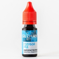 Краситель жидкий жирорастворимый GUZMAN Голубой лёд, 15мл