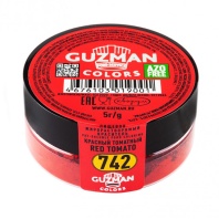 Краситель сухой жирорастворимый GUZMAN красный томатный №742, 5гр