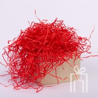 Бумажный наполнитель Красный,100гр