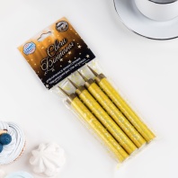 Набор тортовых свечей Фонтаны, блистер, 12,5см, 4 шт