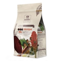 Темный шоколад Cacao Barry Mexique 66%, 1 кг