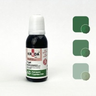 Краситель KREDA S-gel водорастворимый Кипарис краситель концетрат, 10мл - купить в магазине КондитерХауз Краситель KREDA S-gel водорастворимый Кипарис краситель концетрат, 10мл