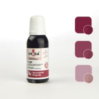 Краситель KREDA S-gel водорастворимый Бургундский краситель концетрат, 10мл - купить в магазине КондитерХауз Краситель KREDA S-gel водорастворимый Бургундский краситель концетрат, 10мл