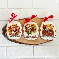 Пряник Школьный средний, 8х10см - купить в магазине КондитерХауз Пряник Школьный средний, 8х10см