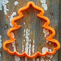 Форма для пряников Ёлка №3, 9см