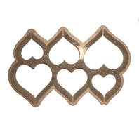 Формы для леденцов Сердце, микс