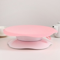 Подставка для торта вращающаяся со стопером 32см - купить в магазине КондитерХауз Подставка для торта вращающаяся со стопером 32см