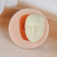 Молд силикон Лицо, 3х2 см