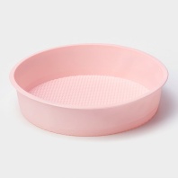 Силиконовая форма для выпечки Круг, 25×5.5 см, d=23 см