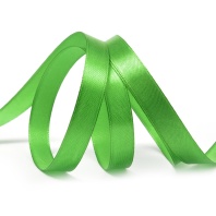 Лента атласная 12 мм Зеленая