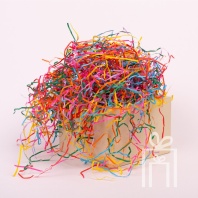 Бумажный наполнитель Конфети микс,100гр - купить в магазине КондитерХауз Бумажный наполнитель Конфети микс,100гр