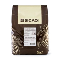 Белый шоколад SICAO в галетах 27% - купить в магазине КондитерХауз Белый шоколад SICAO в галетах 27%