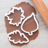 Набор форм для пряников Листья, 10см