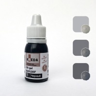 Краситель KREDA Oil-gel жирорастворимый Черный краситель колорант, 10мл