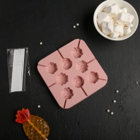 Форма для леденцов Летний полдень, 12,5×12,5×1,5 см