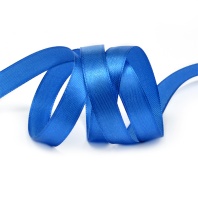 Лента атласная 12 мм Синяя - купить в магазине КондитерХауз Лента атласная 12 мм Синяя