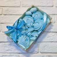 Безе на палочках с комплектом мини безе Голубое, 1 набор - купить в магазине КондитерХауз Безе на палочках с комплектом мини безе Голубое, 1 набор