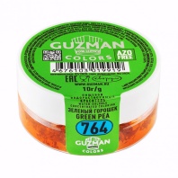 Краситель сухой водорастворимый GUZMAN зеленый горошек №764, 10гр