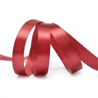 Лента атласная 12 мм Бордо 