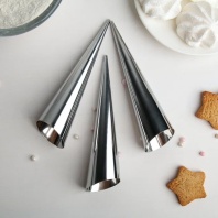 Набор форм для круасанов и трубочек, 3 шт