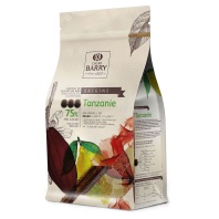 Темный шоколад Cacao Barry Tanzanie 75%, 1 кг - купить в магазине КондитерХауз Темный шоколад Cacao Barry Tanzanie 75%, 1 кг