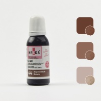 Краситель KREDA S-gel водорастворимый Коричневый краситель концетрат, 10мл - купить в магазине КондитерХауз Краситель KREDA S-gel водорастворимый Коричневый краситель концетрат, 10мл