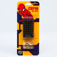 Свечи для торта Человек Паук, 12 шт - купить в магазине КондитерХауз Свечи для торта Человек Паук, 12 шт