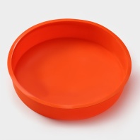 Силиконовая форма для выпечки Круг, 28×5.5 см, d=26 см