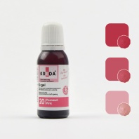 Краситель KREDA S-gel водорастворимый Розовый краситель концетрат, 10мл