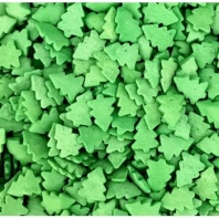 Посыпка сахарная Ёлки зеленые, 100 гр. - купить в магазине КондитерХауз Посыпка сахарная Ёлки зеленые, 100 гр.