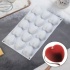 Силиконовая форма Сердце, 15 ячеек