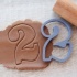 Форма для пряников Цифра 2, 10см